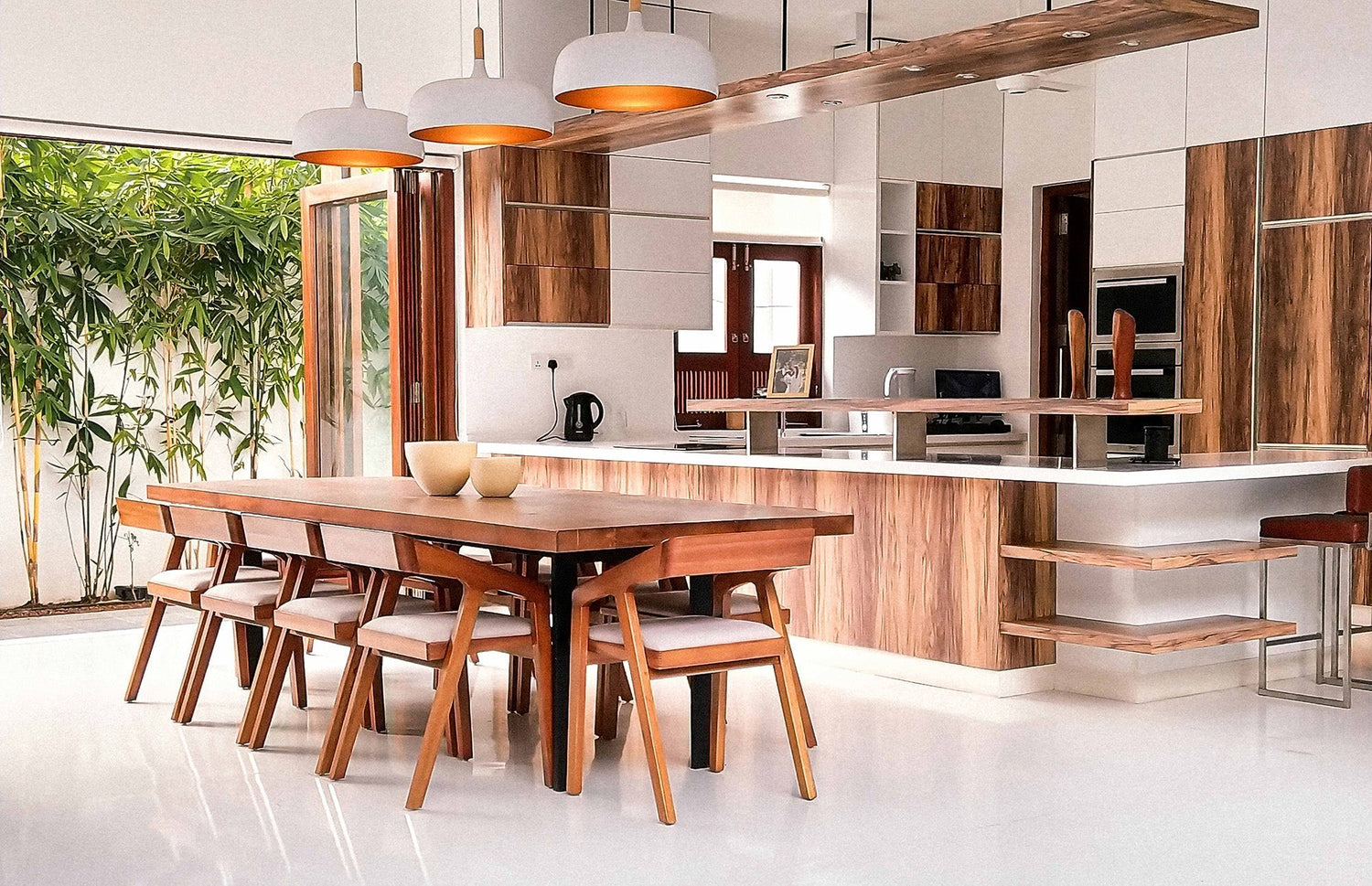 Schwarze Streifen auf der Holzarbeitsplatte?