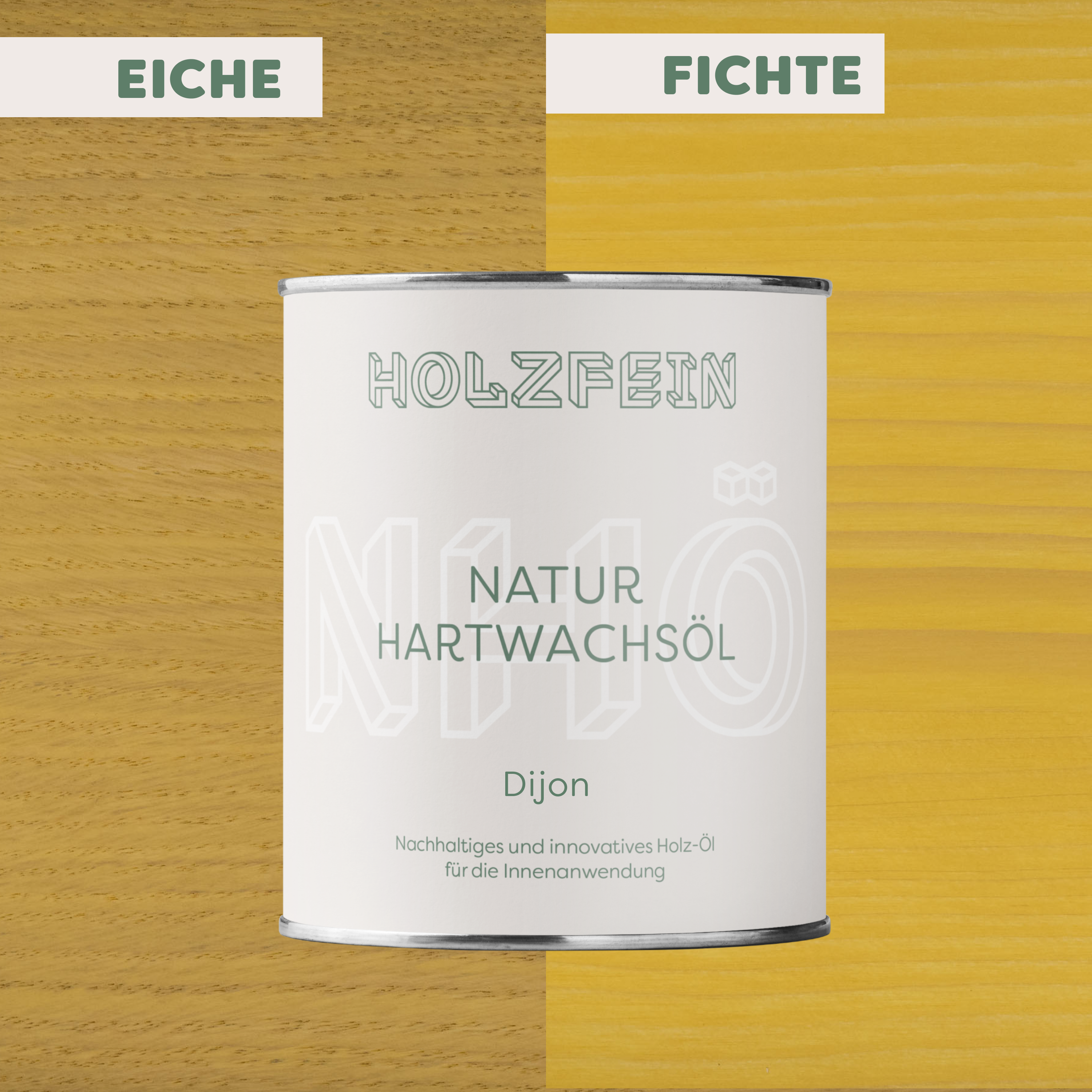 Natur Hartwachsöl FARBIG | Dijon