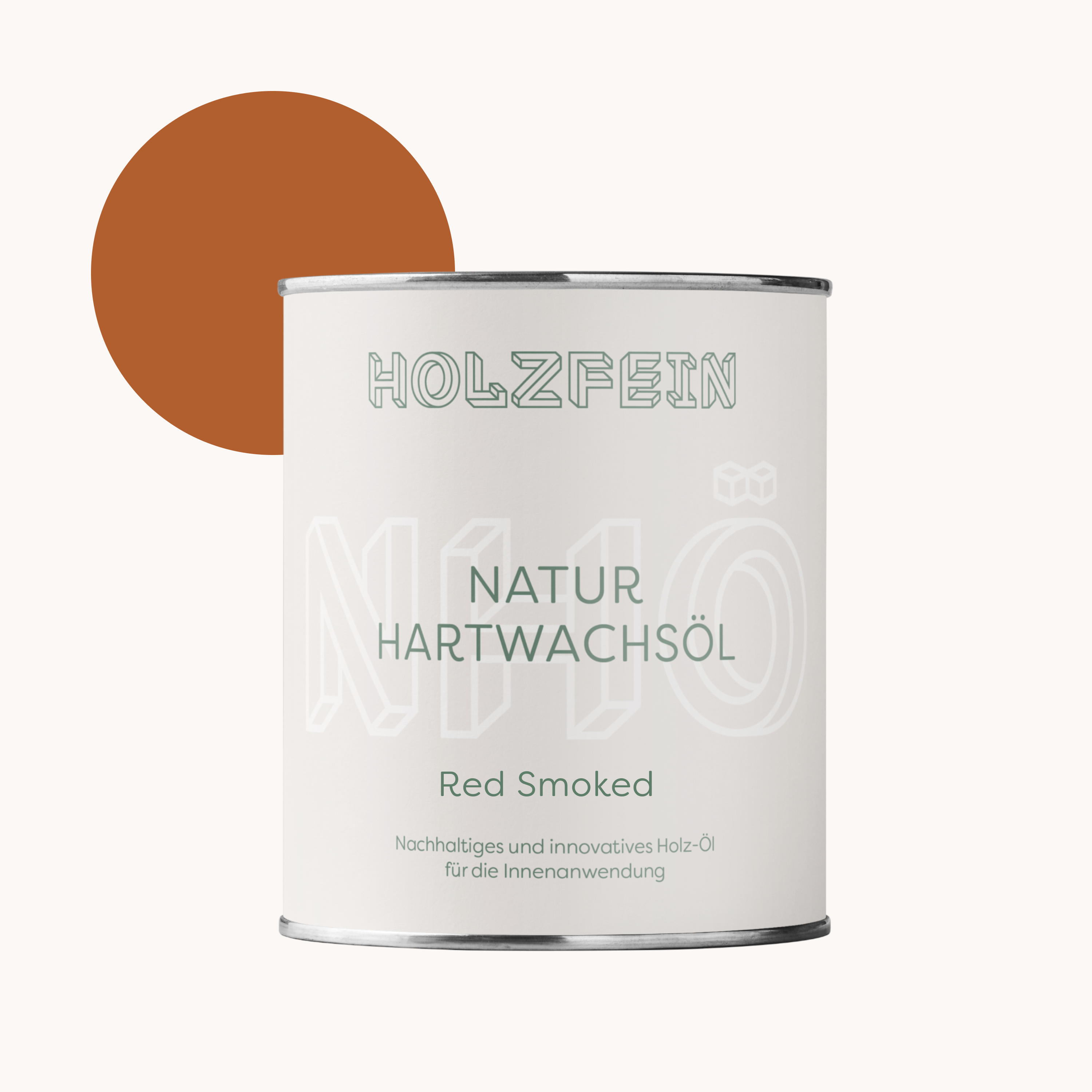 Natur Hartwachsöl FARBIG | Red Smoked