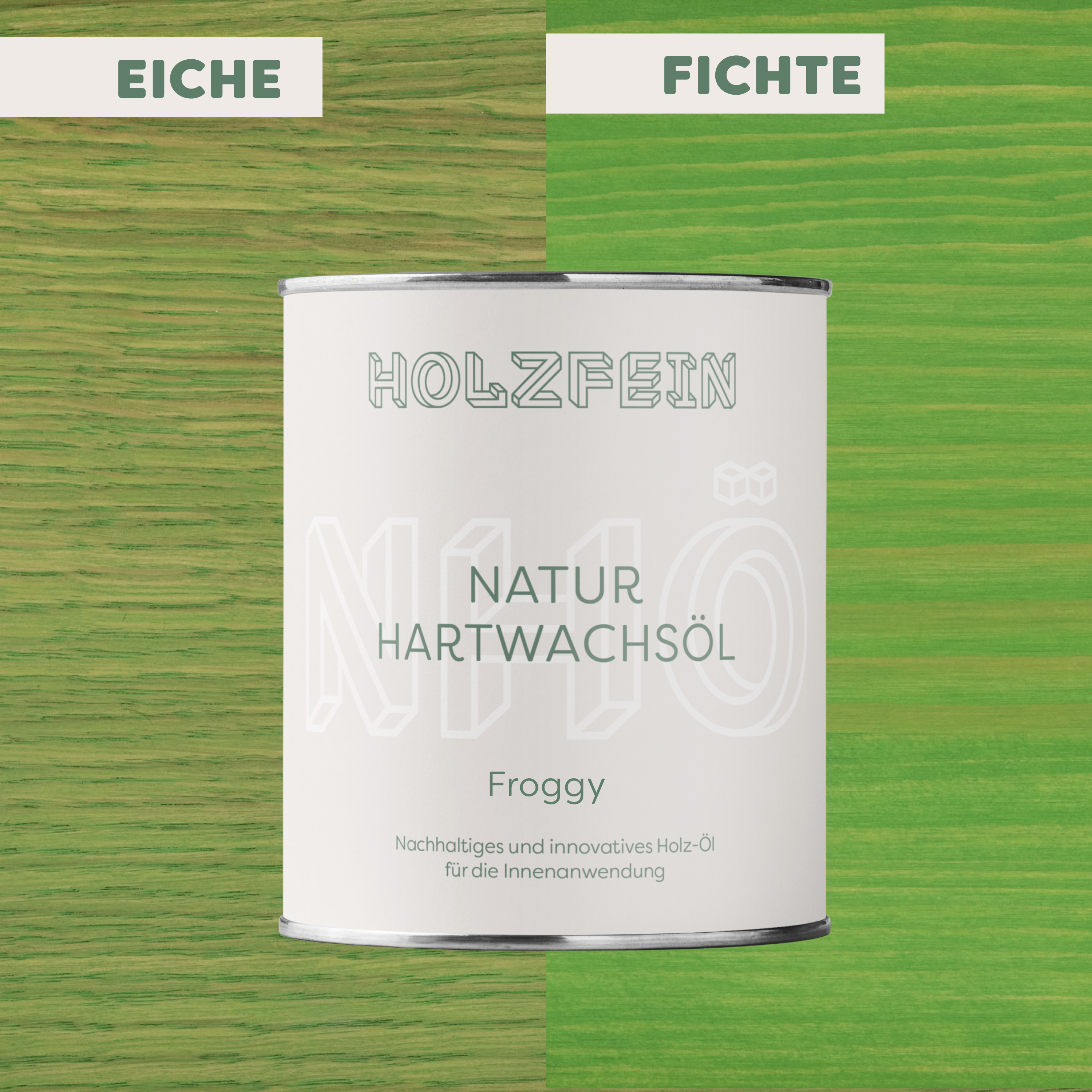 Natur Hartwachsöl FARBIG | Froggy