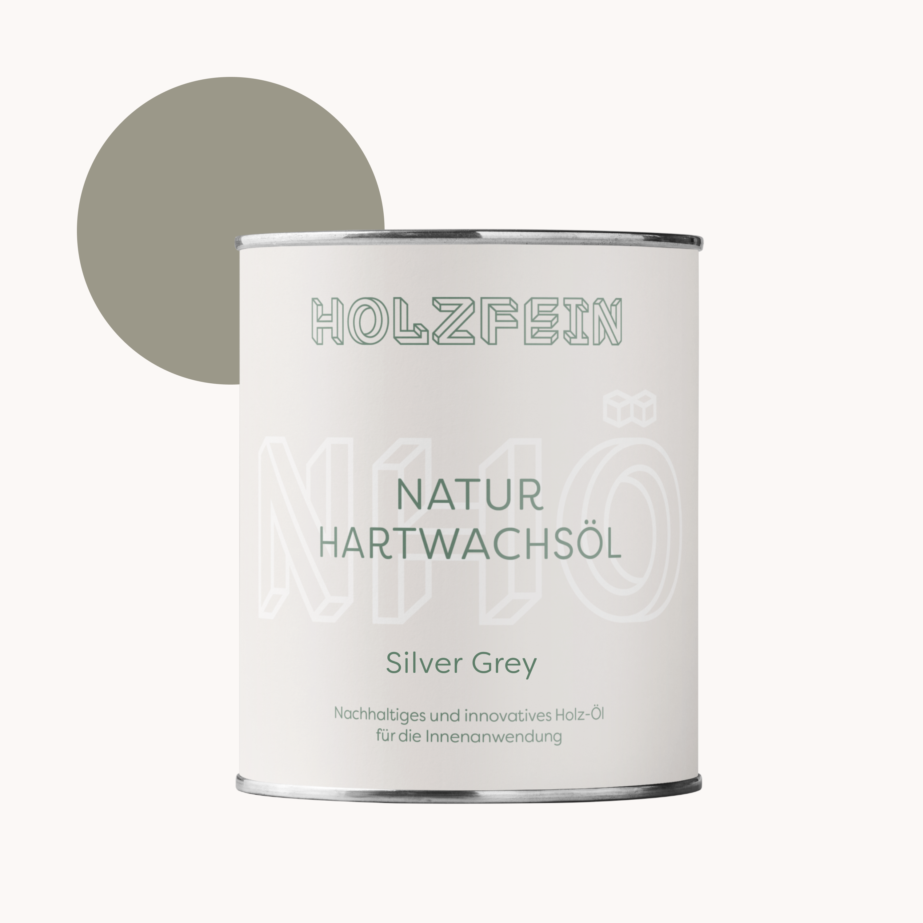 Natur Hartwachsöl FARBIG | Silver Grey
