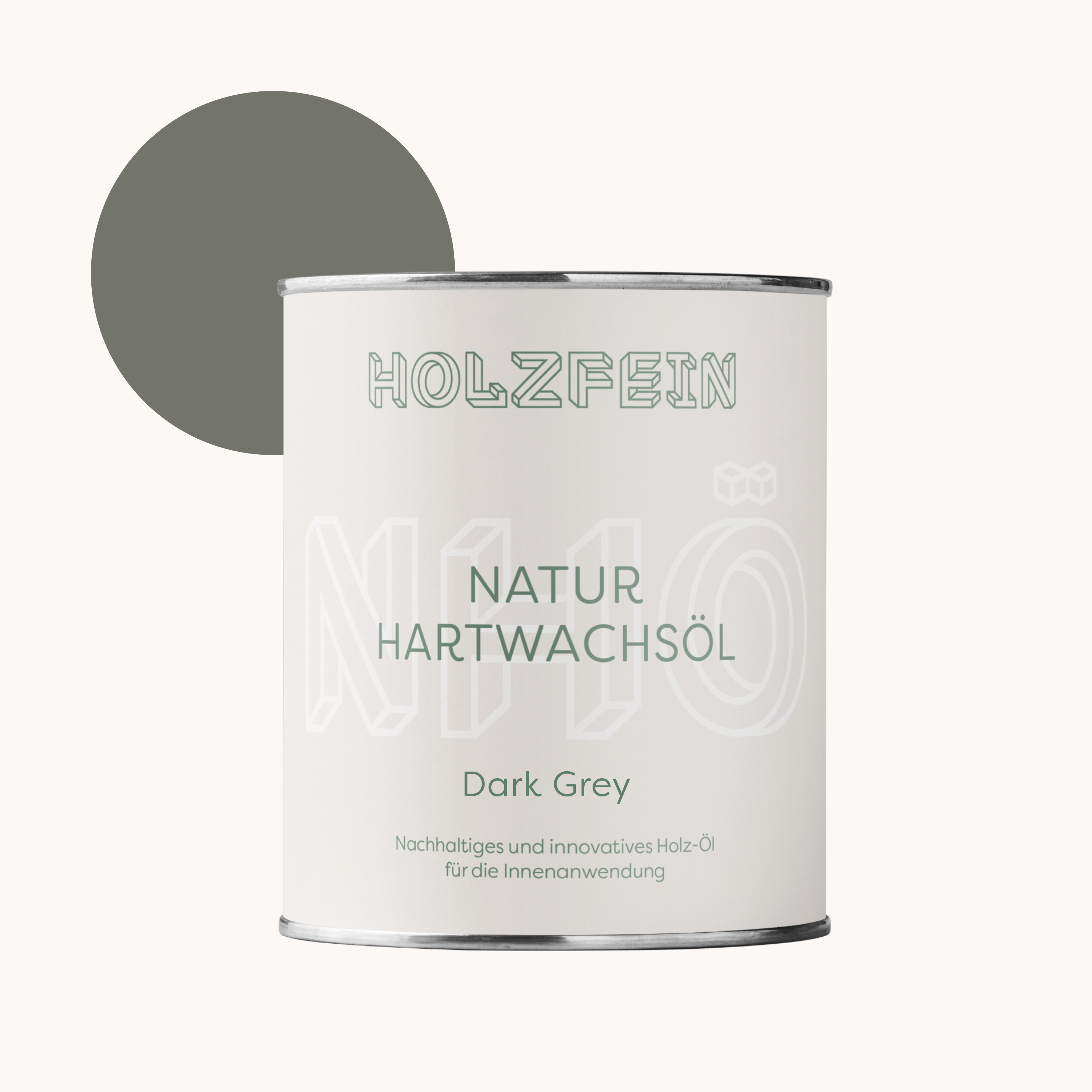 Natur Hartwachsöl FARBIG | Dark Grey