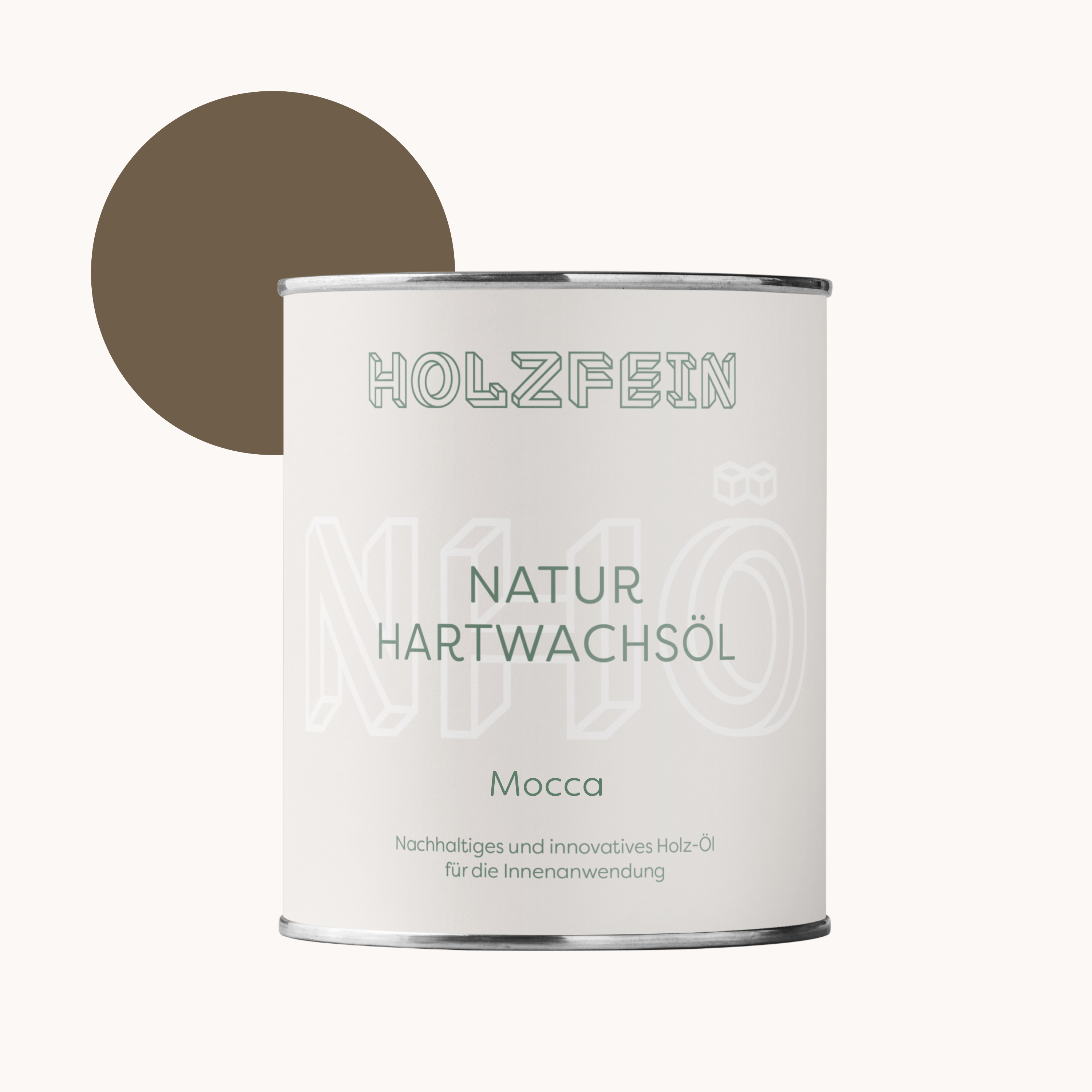 Natur Hartwachsöl FARBIG | Mocca