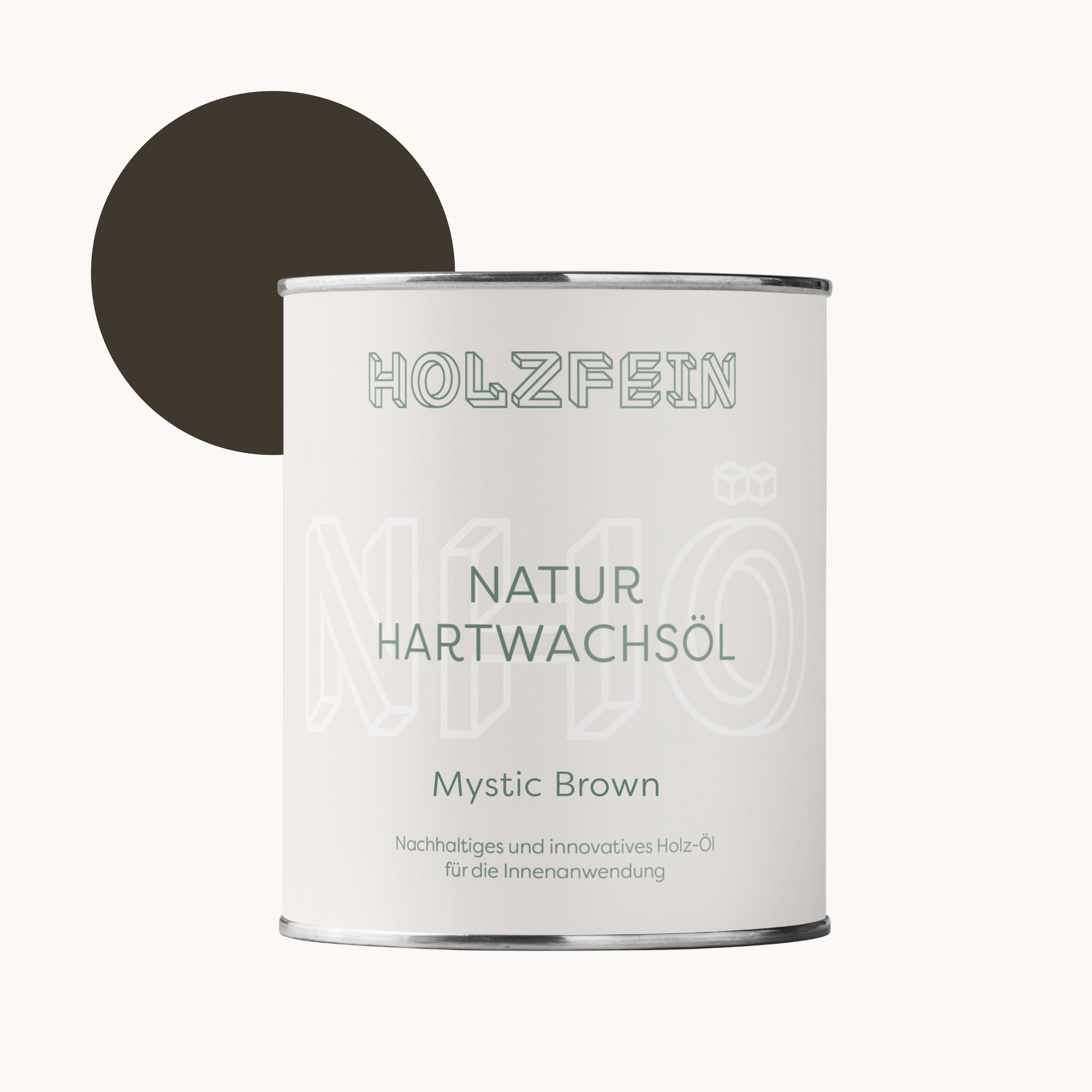 Natur Hartwachsöl FARBIG | Mystic Brown