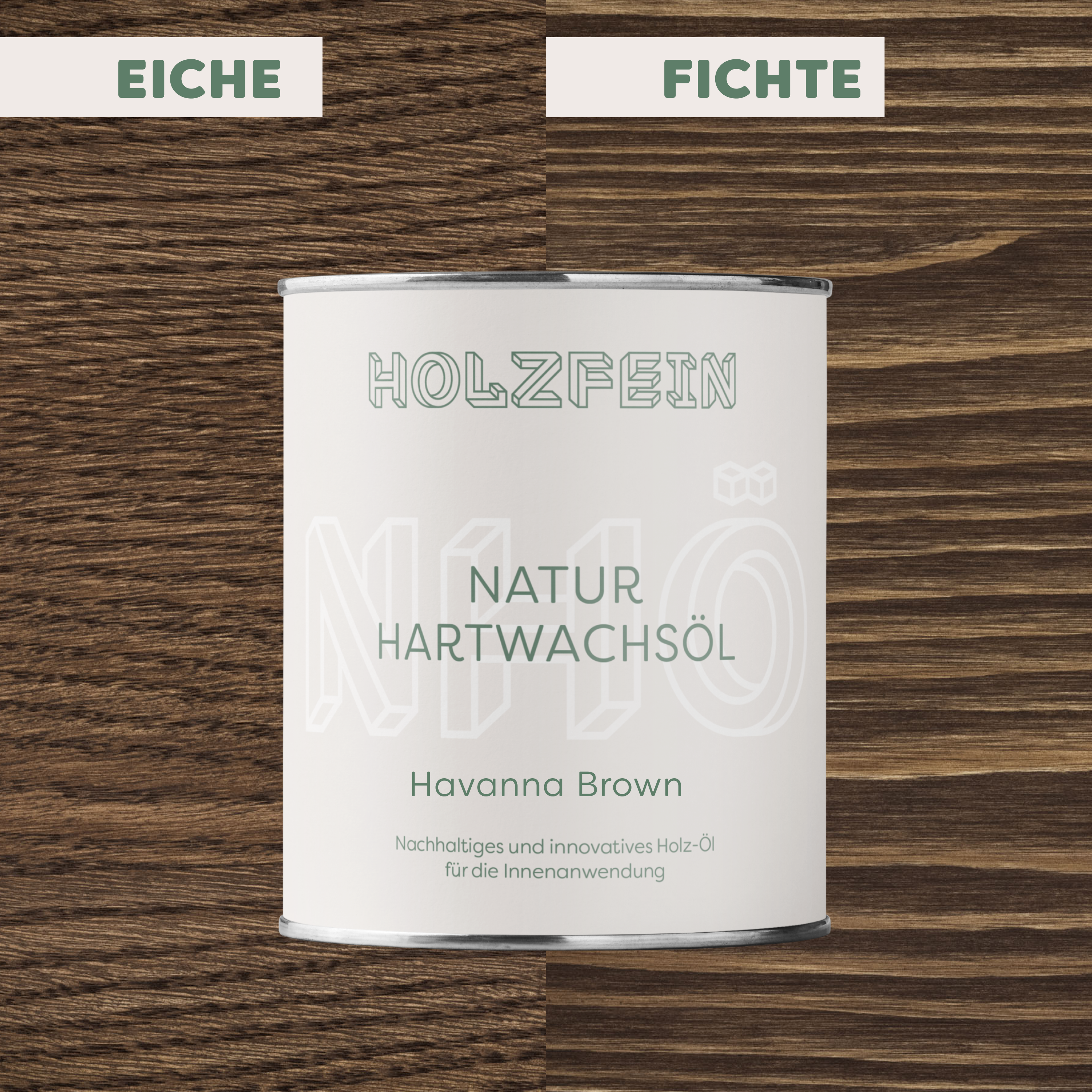 Natur Hartwachsöl FARBIG | Havanna Brown