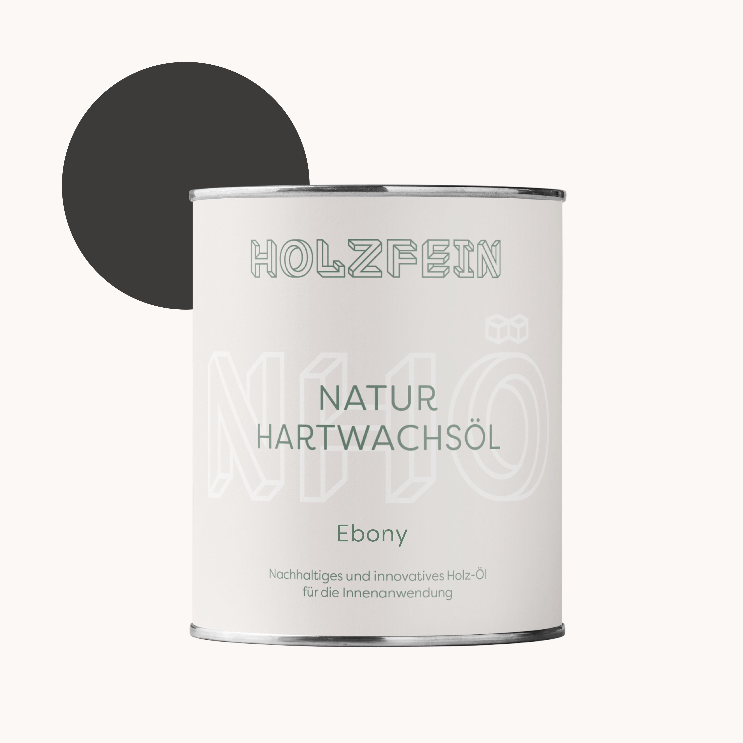 Natur Hartwachsöl FARBIG | Ebony