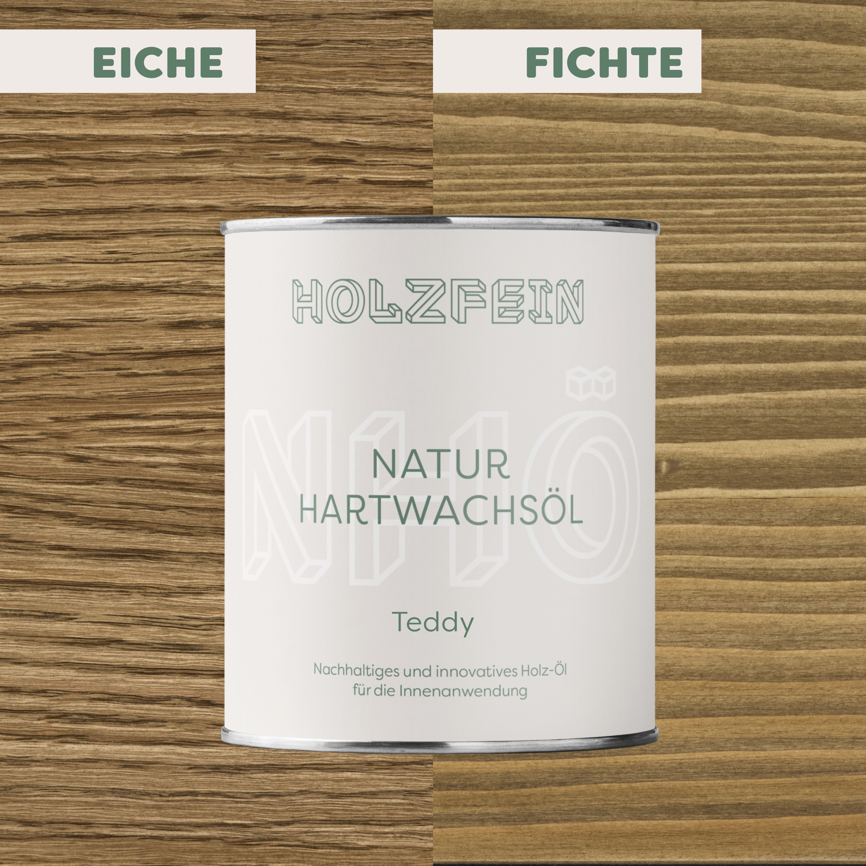 Natur Hartwachsöl FARBIG | Teddy