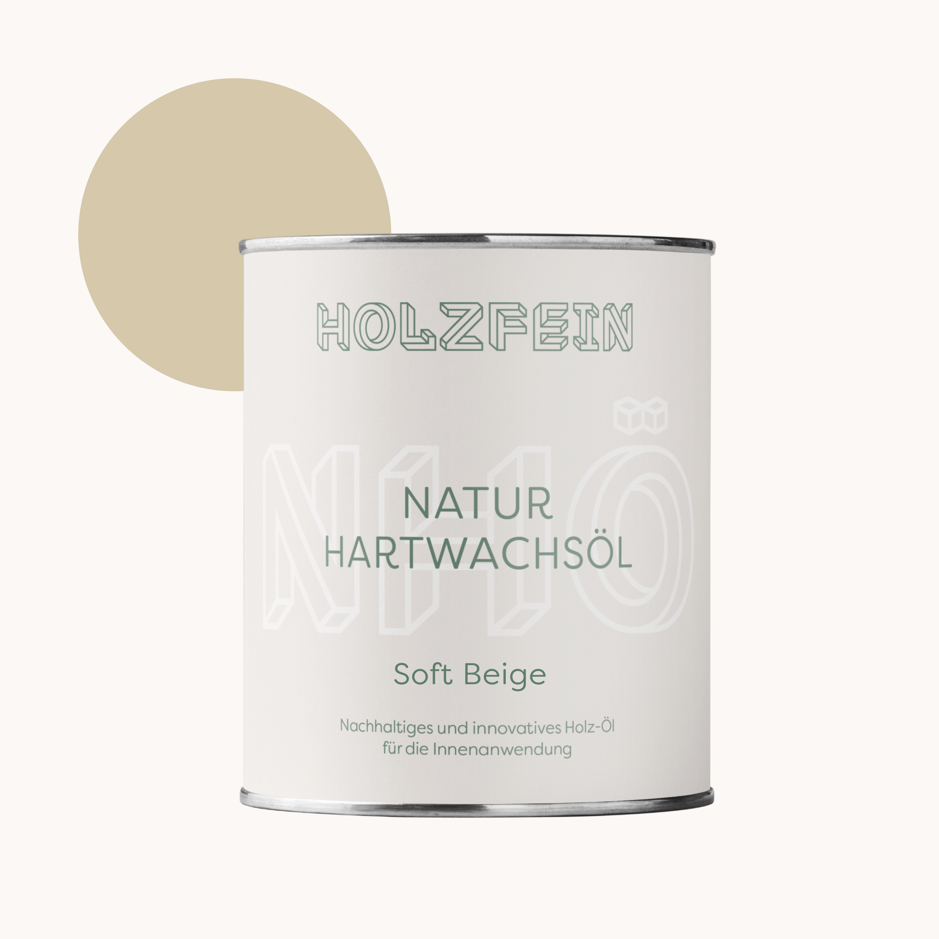 Natur Hartwachsöl FARBIG | Soft Beige