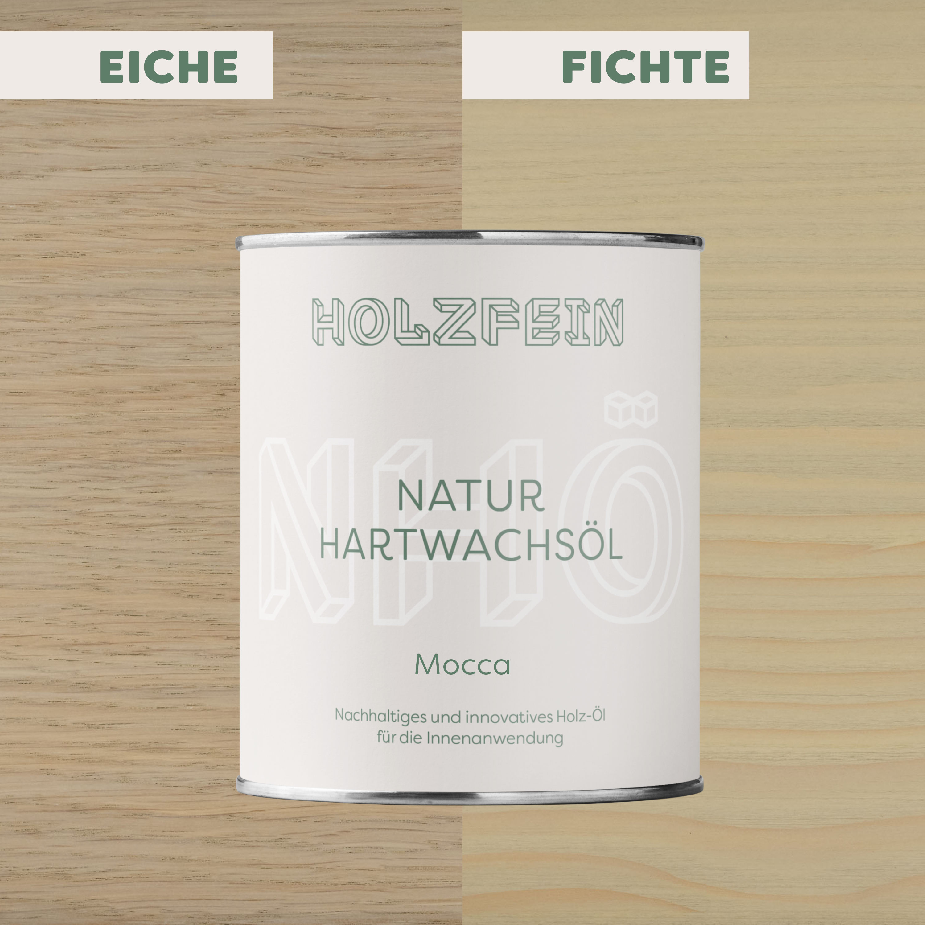Natur Hartwachsöl FARBIG | Pearl